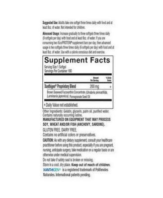 FucoThin ,180 Softgels