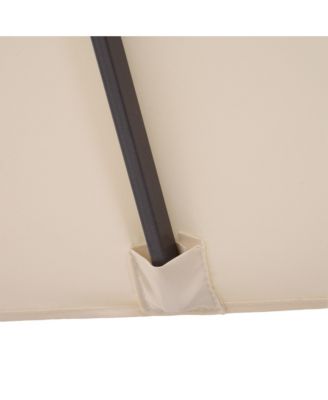 15' Extra Large Double Patio Umbrella for Pool,