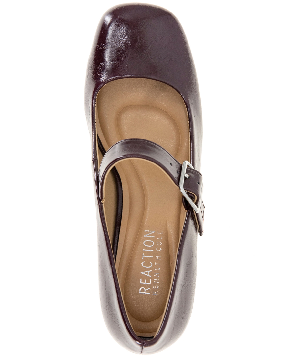 Kenneth Cole Reaction Klair Jewels Platform Mary-jane Pumps In Burgundy