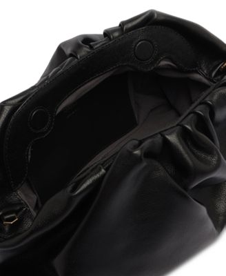 Elizabeth Medium Leather Snap Button Handbag