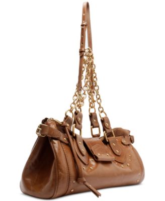 Gio Large Leather Shoulder Handbag