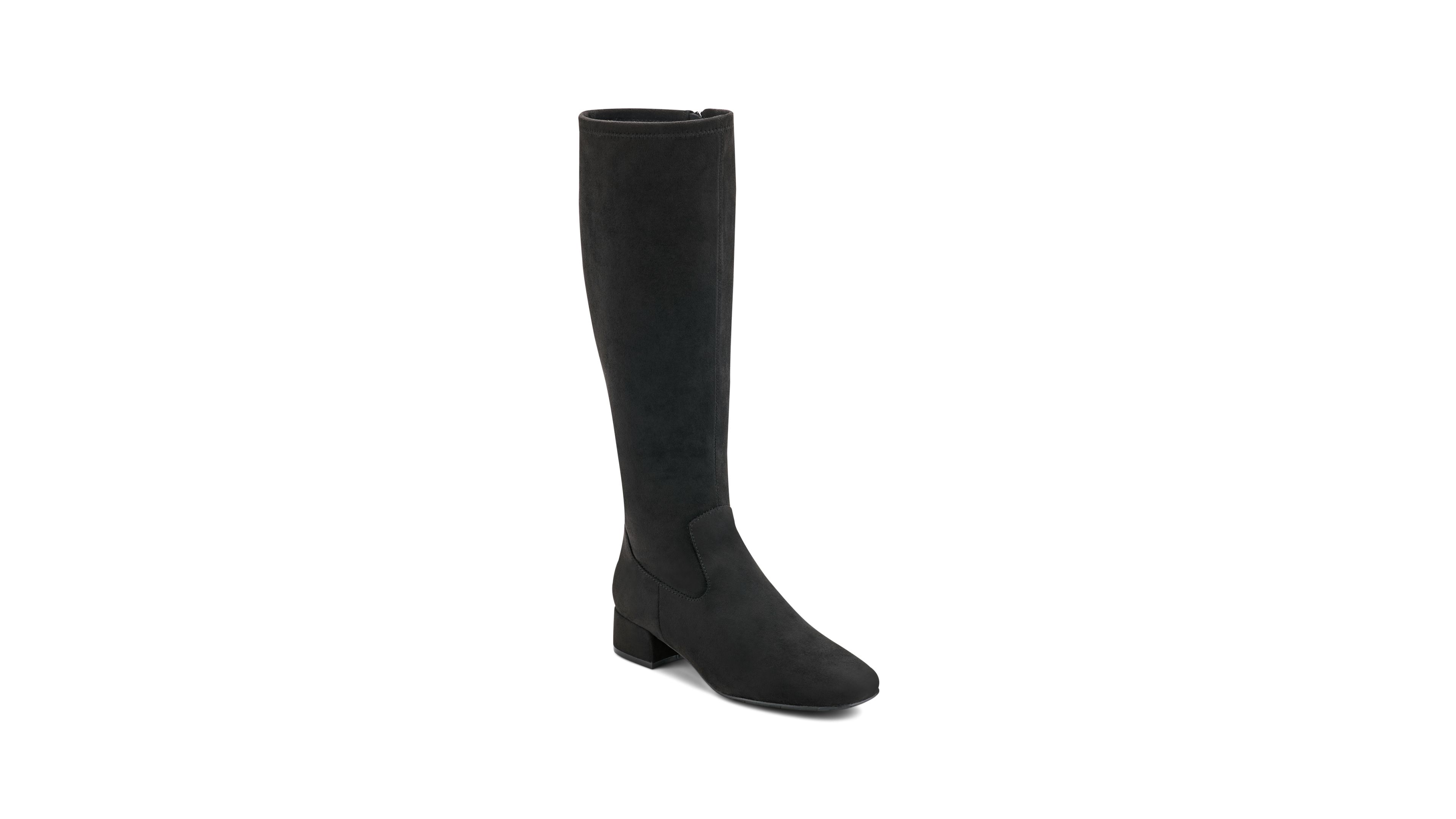 Easy Spirit Womens Danilyn Tall Block Heel Dress Boots Regular Wide Calf Extra Wide Calf