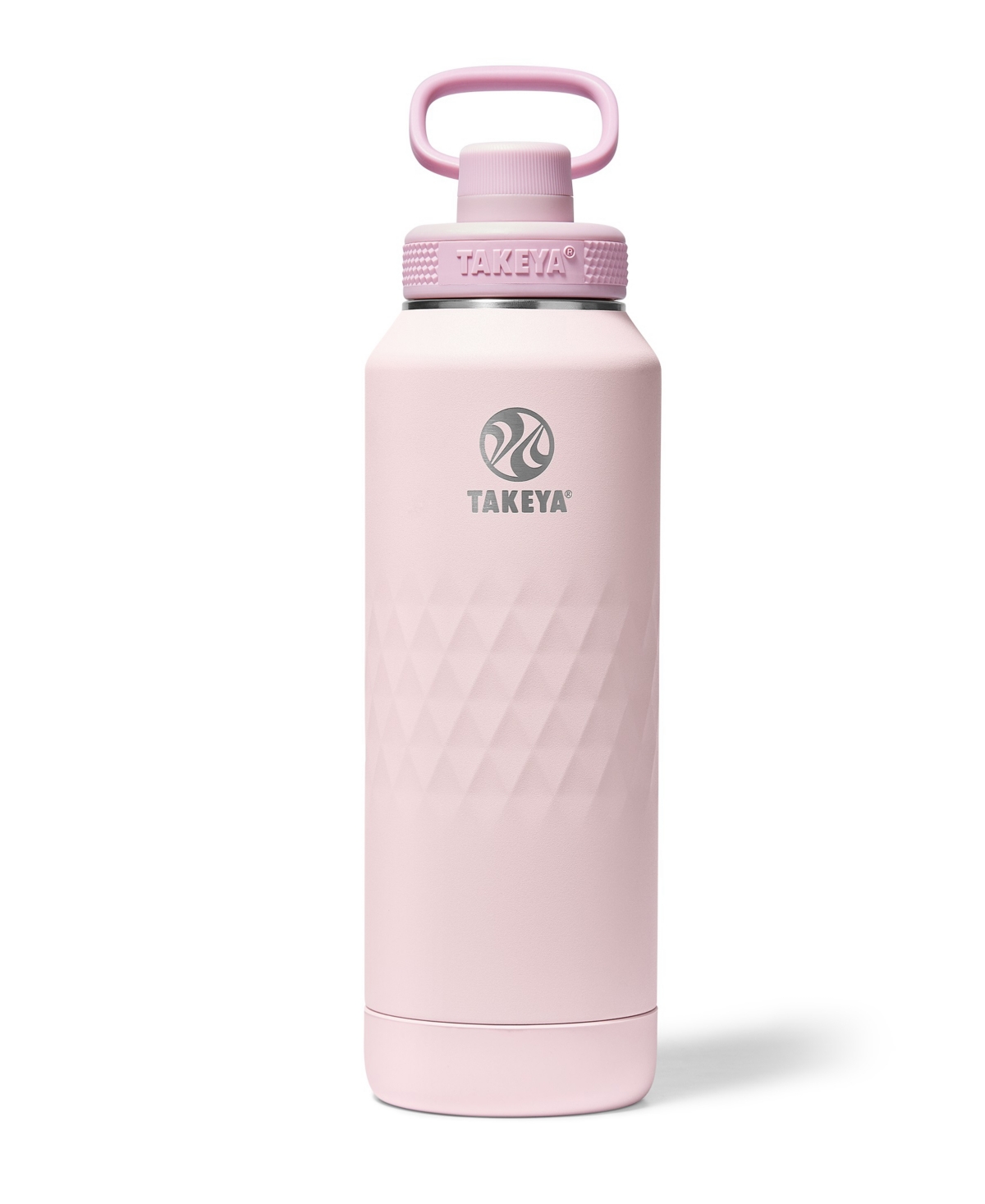 Takeya Sport 40 Oz. Triple-insulated Water Bottle With Spout Lid In Pink