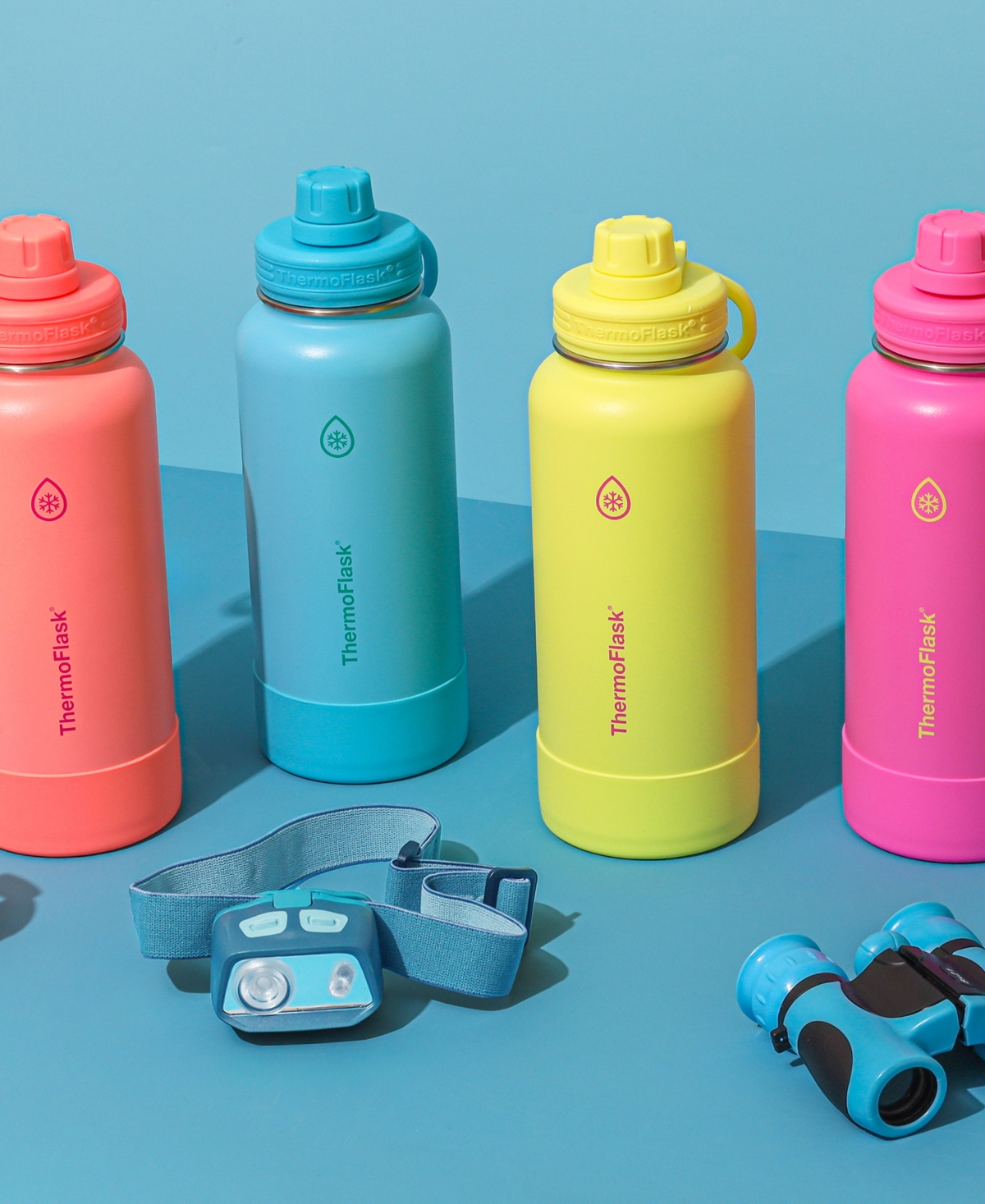 Thermoflask 32 Oz. Double Wall Vacuum Insulated Water Bottle With Spout Lid