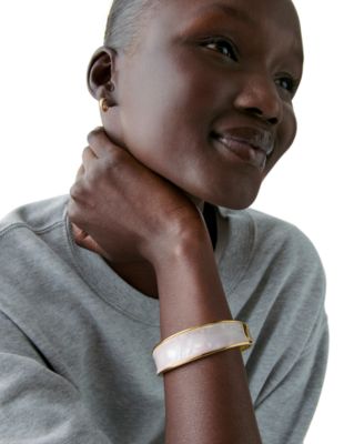 Cubic Zirconia Bangle Bracelet (also in Silver-Tone)