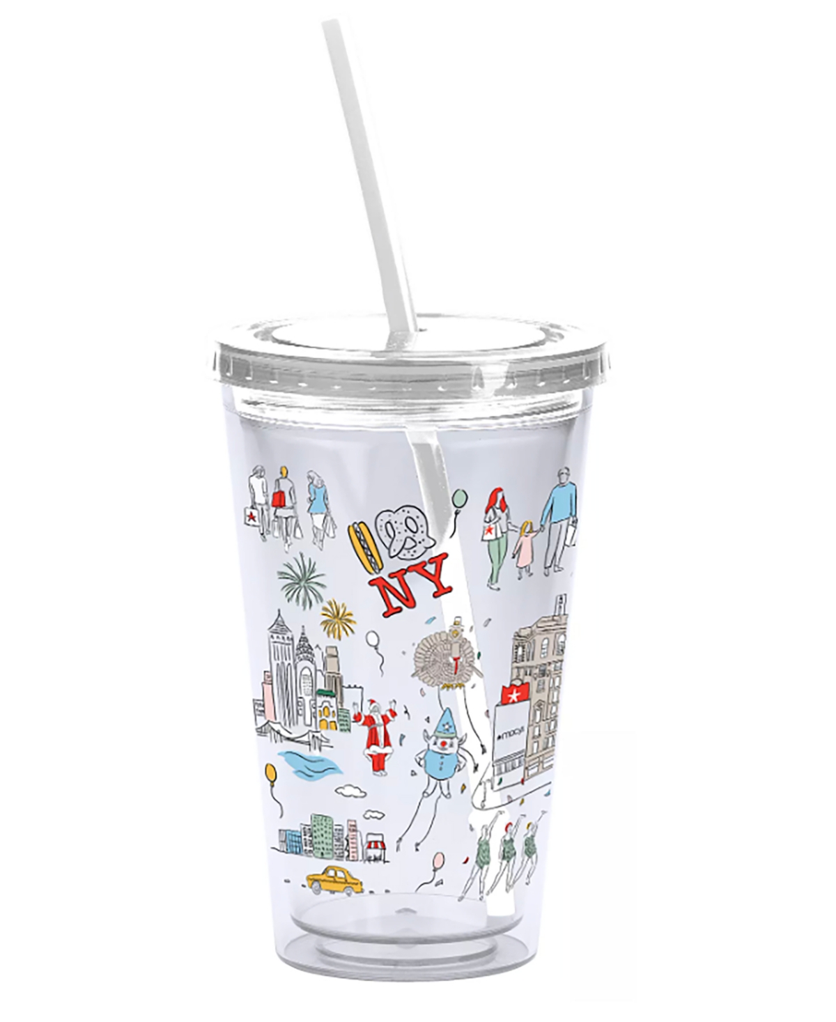 Masterpiece Studios Macy's Sunsplash Tumbler In Transparent