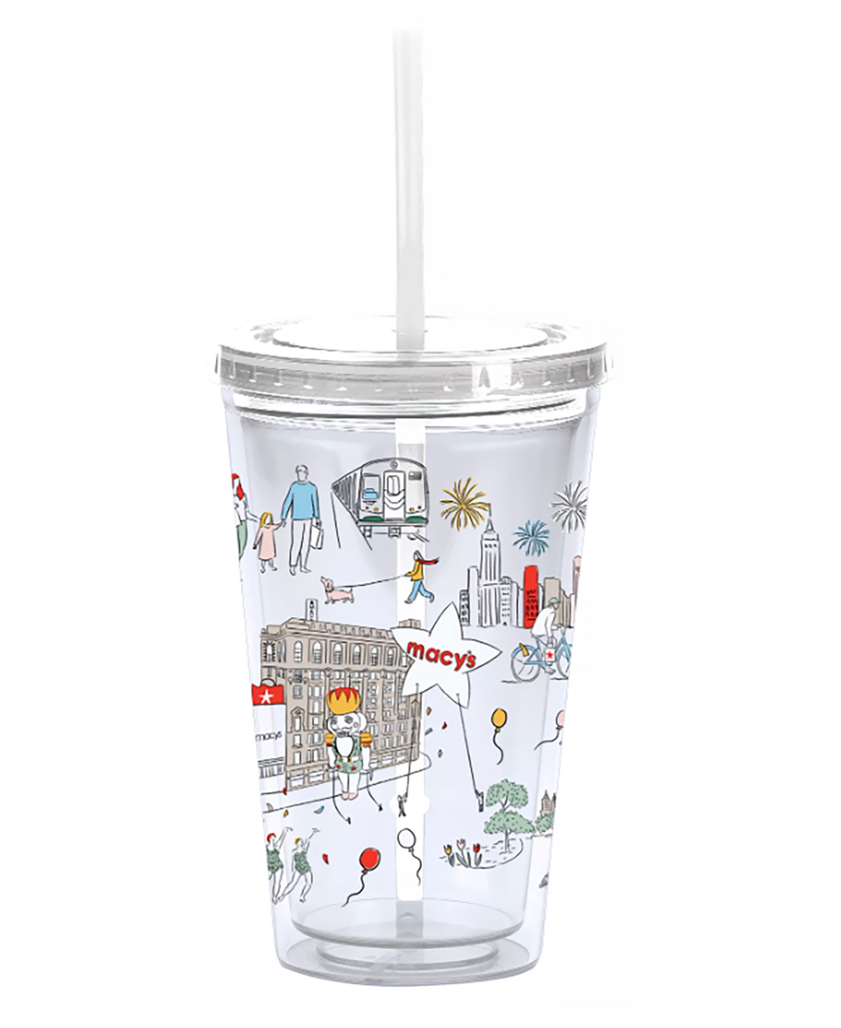Masterpiece Studios Macy's Sunsplash Tumbler In Transparent