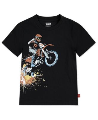 Levi's - Boys Toddler 2T-4T One Wild Ride Graphic Print T-Shirt