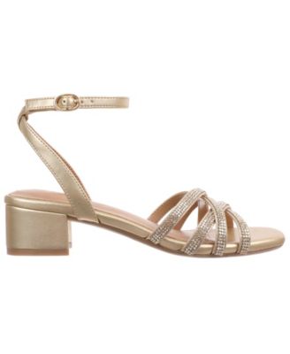 Women's Vidaaa Block Heel Embellished Sandals, Macy's Exclusive