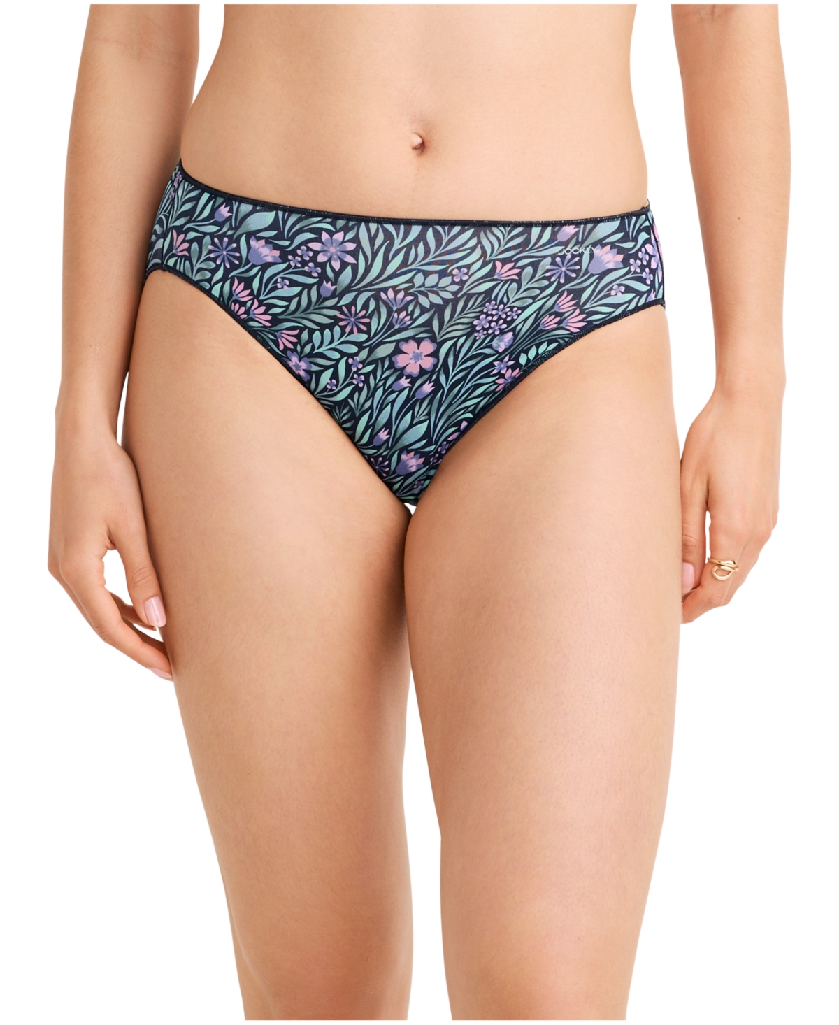 Jockey Women's No Panty Line Promise Bikini Underwear 1370 In Multi