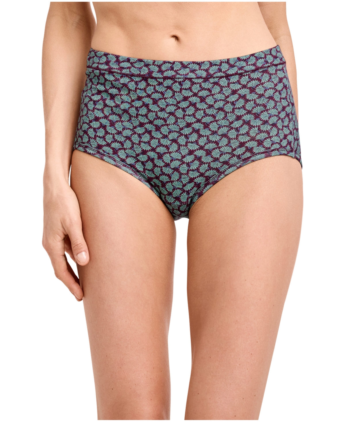 Jockey Cotton Stretch Brief 1556, Created For Macy's In Multi