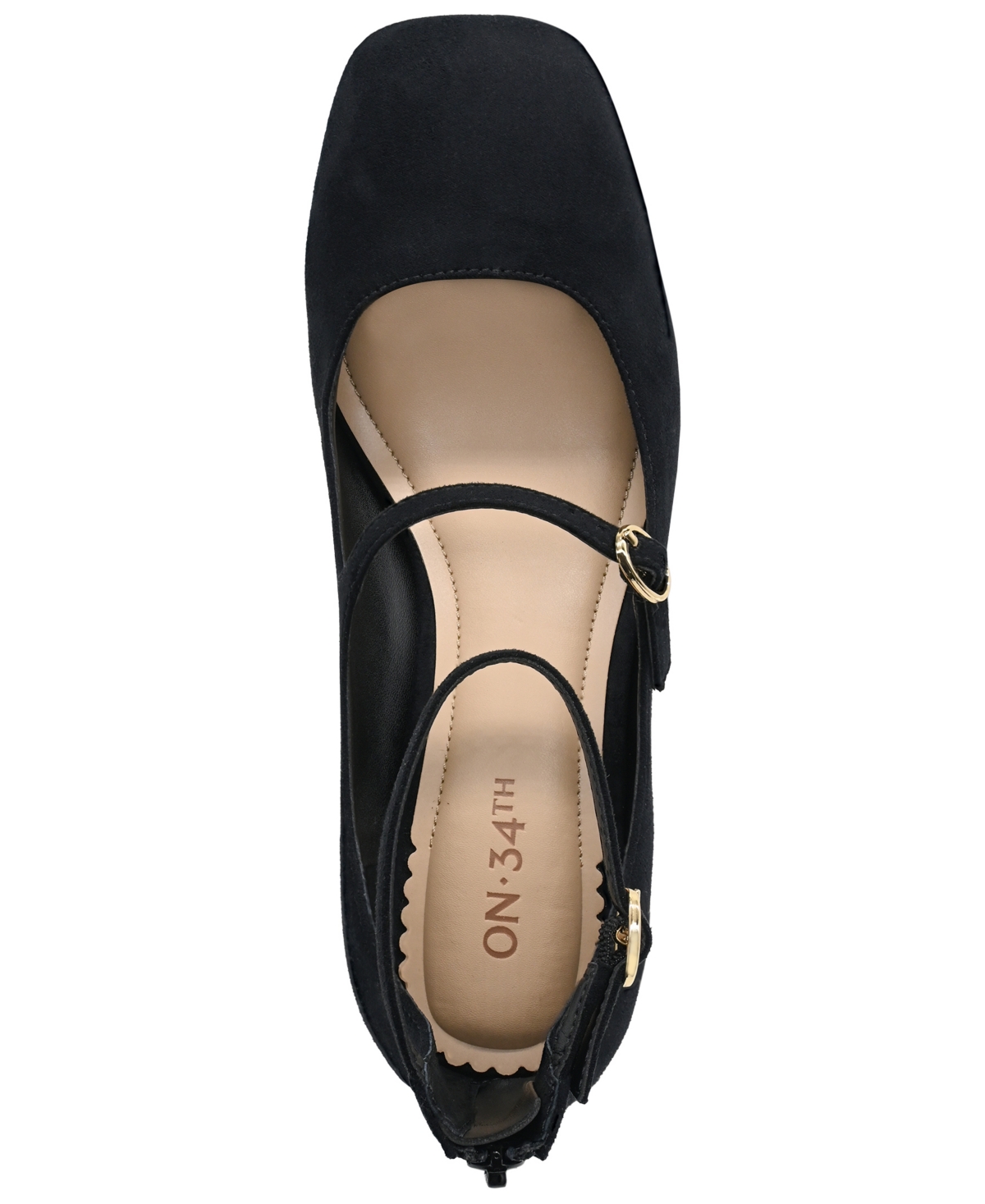 On 34th Women's Tonii Mary Jane Ankle-strap Pumps, Created For Macy's In Black