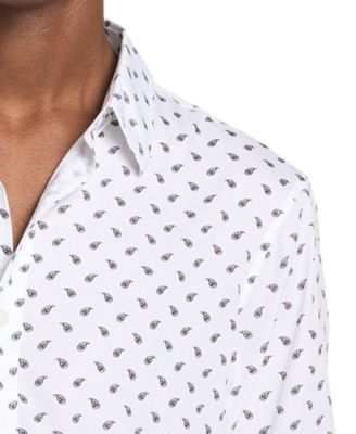 Men's Classic-Fit Paisley Shirt