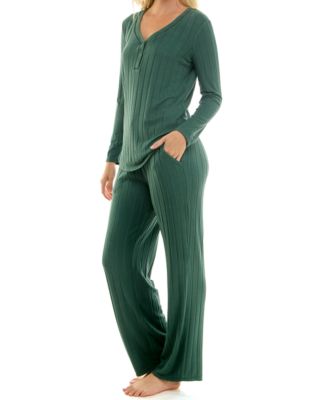 Women's Whisper Soft Wide Ribbed Pajamas