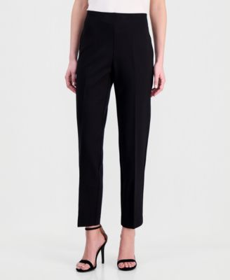 Anne Klein Women's Pull-On Hollywood-Waist Ankle Pants