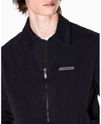 Men's Washed Graphic Coat