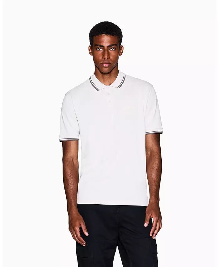 Men's Cozy Lab Pique Collar Tipping Polo Shirt - thumbnail 6
