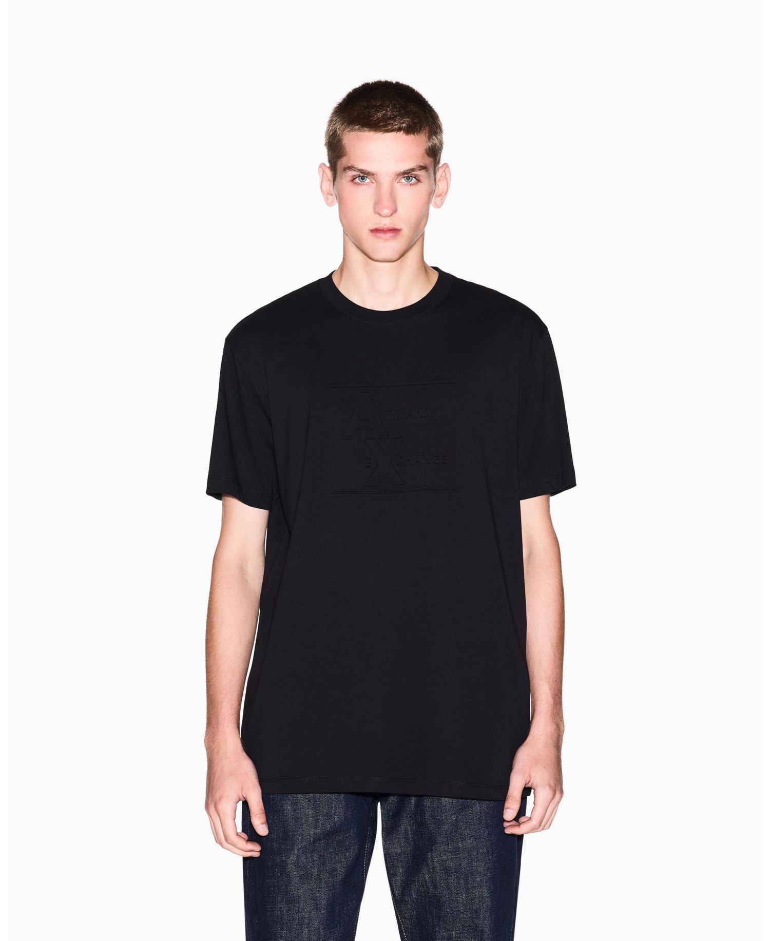 Men's Tonal Grid Box Graphic T-Shirt