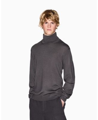 A|X Armani Exchange - Men's Cozy Lab Wool Turtleneck Sweater