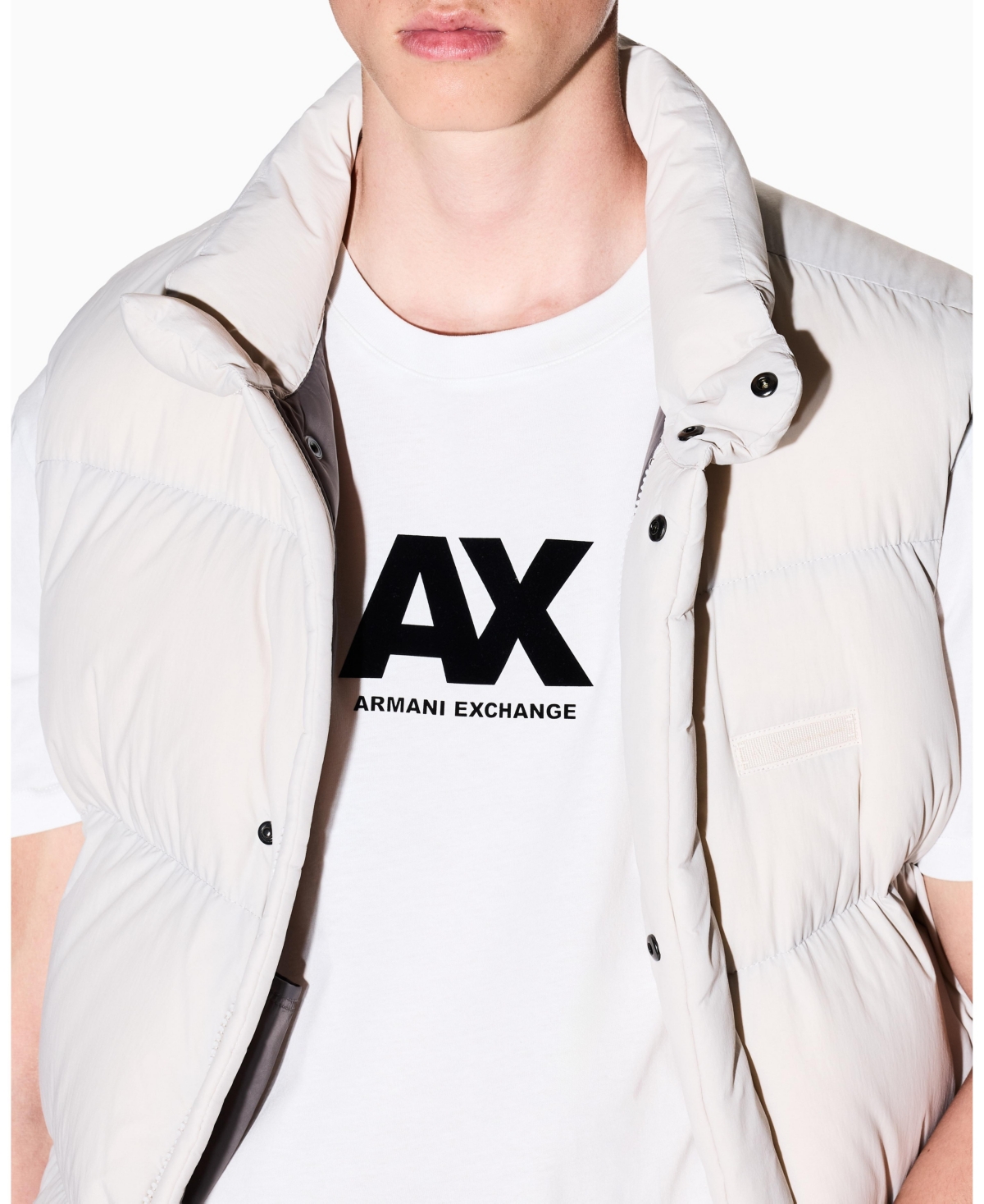 A|X Armani Exchange Men's Center Chest Graphic T-Shirt