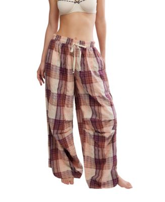 Free People Women's Find The Time Lounge Mid-Rise Pants - Macy's
