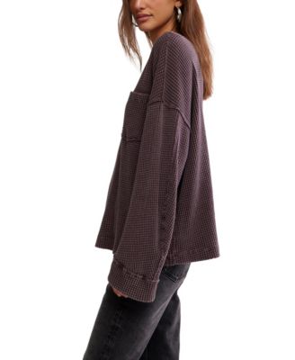 Women's Dawson Pocket Oversized Pull-On Top