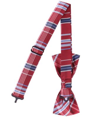 Boys' Pre-Tied Plaid Design Tie