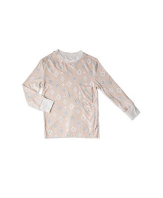 Emerson Fitted Long Sleeve Two-Piece Pajamas