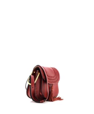 Small Hudson Handbag Whipstitch Leather