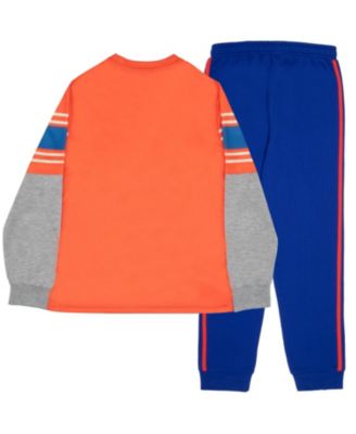 Super Big Boys 2-Piece Long Sleeve T-Shirt and Jogger Pants Set