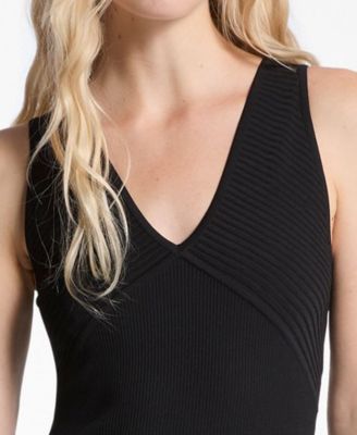 Women's Sleeveless Fit and Flare Dress