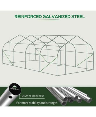 19.5'x10'x7' Outdoor house,Tunnel Walk-in House