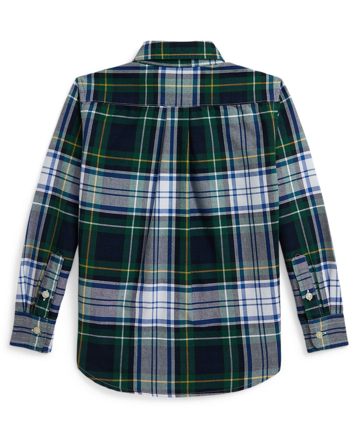 Polo Ralph Lauren Boys 2-7 Plaid Cotton Oxford Shirt
