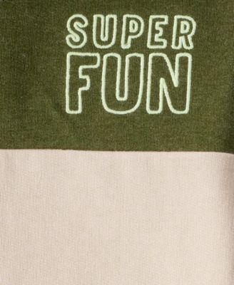 Boys' Toddler 2T-5T Color Block Hoodie and Pants, 2-Piece Set