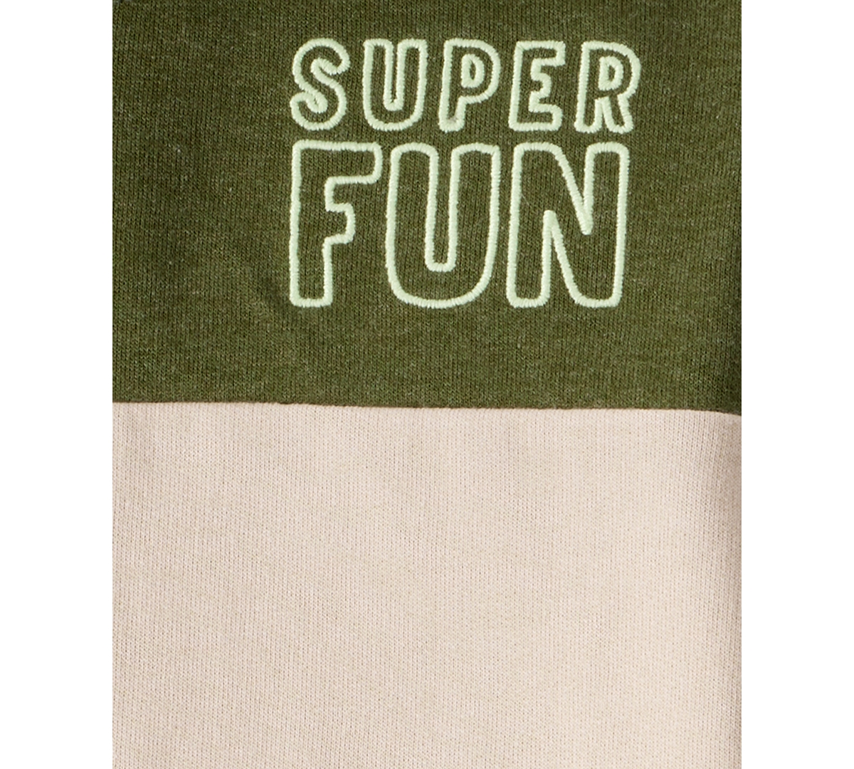 Carter's Boys Toddler 2t-5t 2-piece Color Block Hoodie And Pants Set In Green