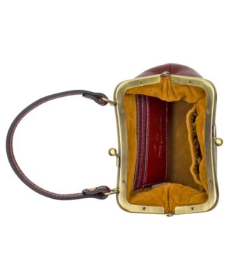 Mini Laureana Crossbody Kisslock Bag with Charm