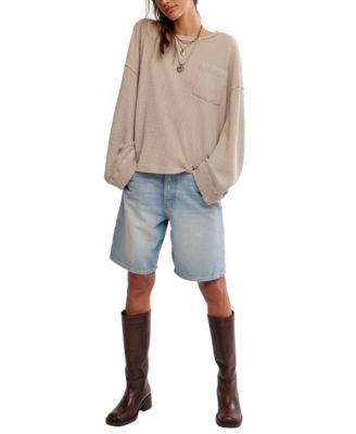 Women's Dawson Pocket Oversized Pull-On Top