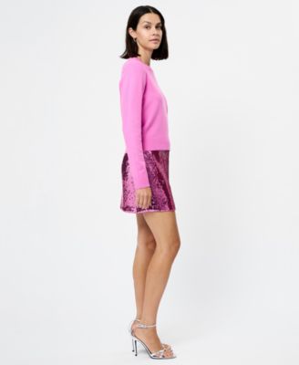 Women's Sadie Sequin Detail Mini Skirt