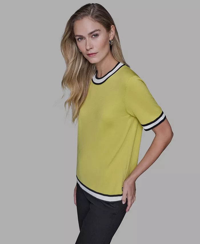 Women's Short-Sleeve Sweater - thumbnail 8