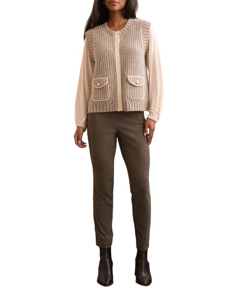 Женские куртки TRIBAL Women's Crew Neck Sleeveless Jacket