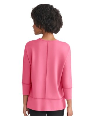 Women's 3/4-Sleeve Crewneck Top