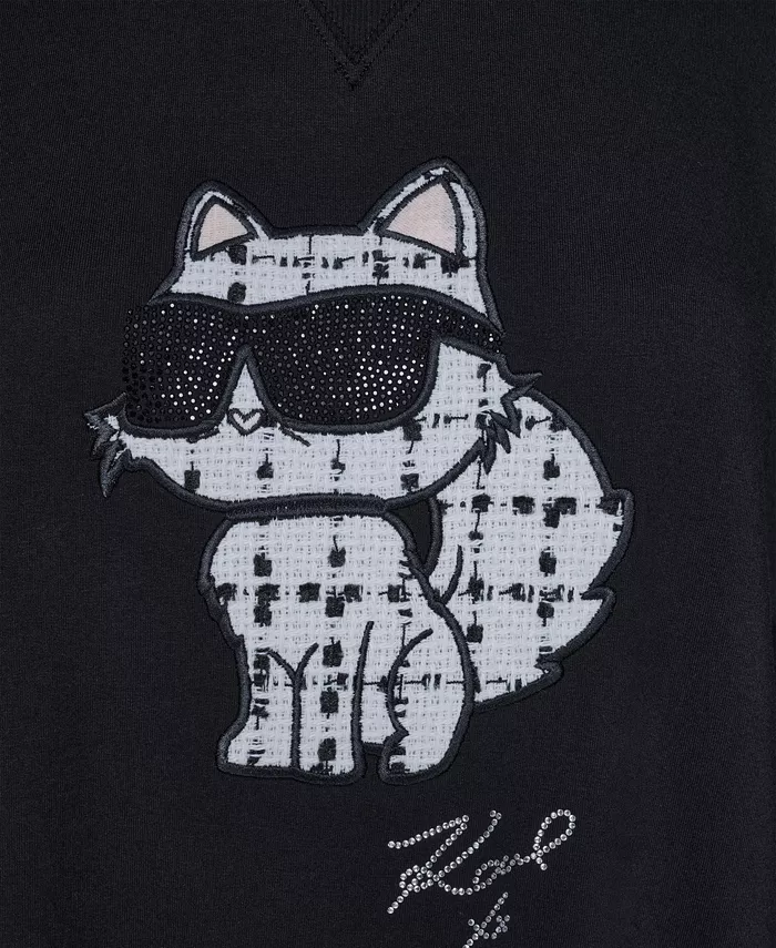 Women's Emoji Choupette Detail Sweater - thumbnail 9