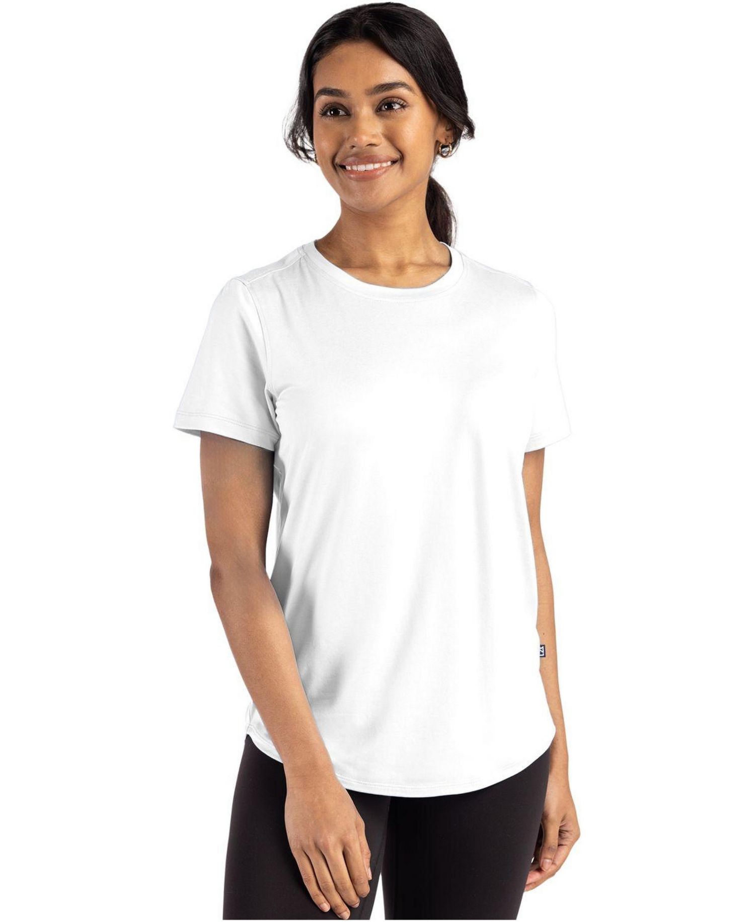Women's Cutter and Buck Coastline Epic Comfort Recycled Short Sleeve Tee