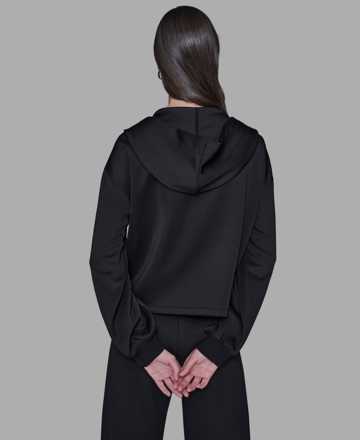 Karl Lagerfeld Women's Logo Detail Jacket In Black