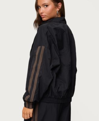 Women's Kieran Stripey Nylon Track Jacket