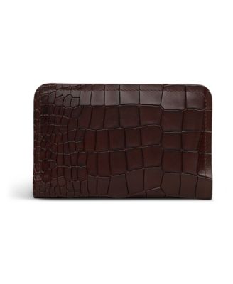 Elm Avenue - Faux Croco Bifold Wallet