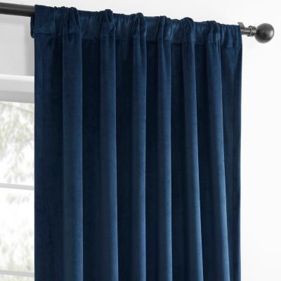 Simply Velvet Room Darkening Curtain Pair (2 Panels)