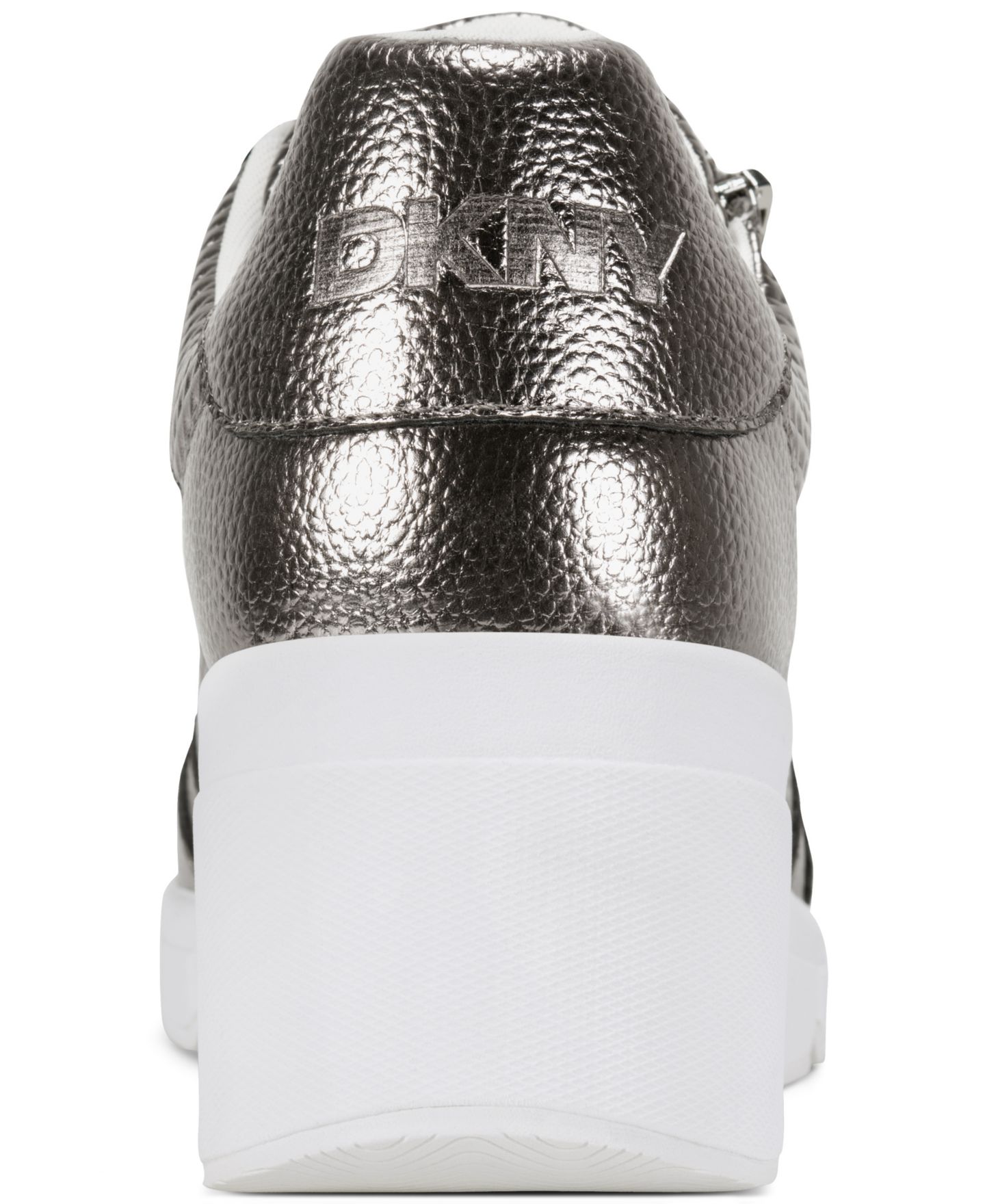 Женские кроссовки DKNY Sorvino Wedge, цвет: Nickel — фото 3