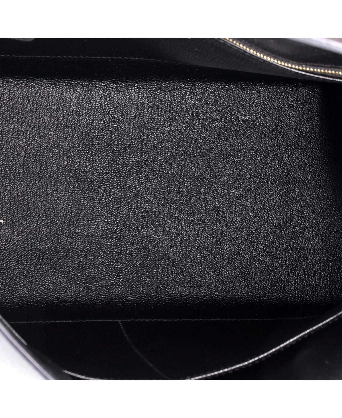 Pre-Owned Hermes Kelly 28 Handbag Bicolor Chevre Mysore with Brushed Gold Hardware