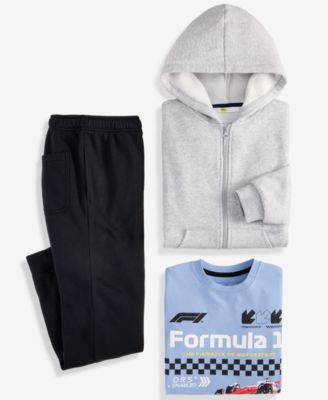 Epic Threads Big Boys Fleece Hoodie Formula 1 T Shirt Fleece Joggers Macys Exclusive In Gray